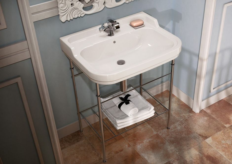 Подвесная раковина Flaminia Efi 64 6007 64х52х28 см ФОТО