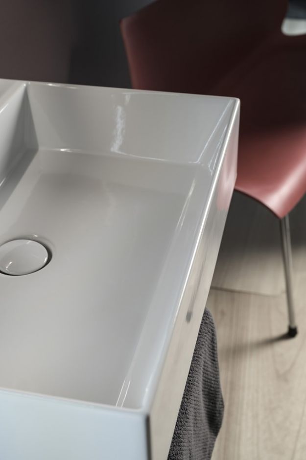 Подвесная раковина Flaminia AppLight 60 AP6047 60х47х14 см ФОТО