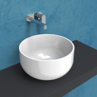 Накладная раковина Flaminia Saltodacqua Countertop Basin 42х42 схема 1