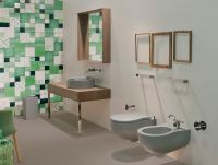 Накладная раковина Flaminia Roll 44 Countertop Basin 44х44 схема 2