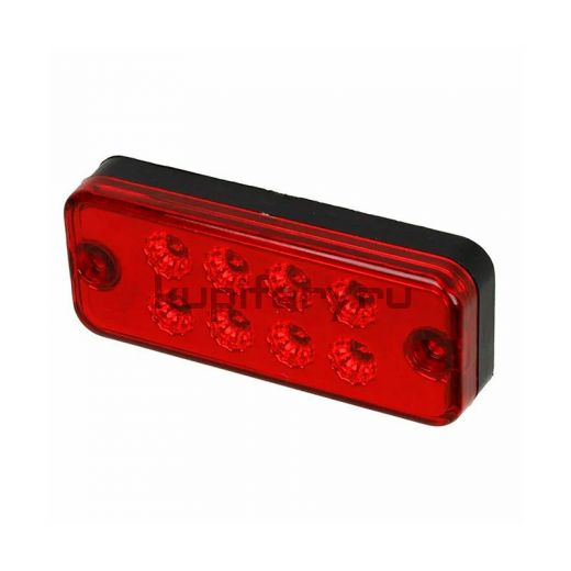 Светодиодный габаритный огонь задний красный 1 Ватт 24 Вольт комплект 4 шт GB2048