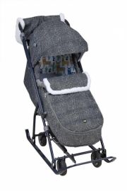 Санки Коляски Ника Наши детки 6 Серые