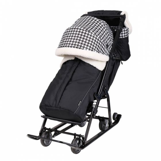 Санки коляски Ника детям 7-5 Гусиная лапка