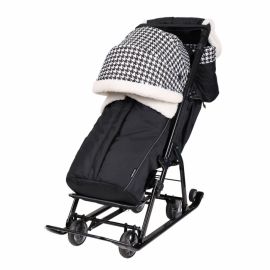 Санки коляски Ника детям 7-5 Гусиная лапка