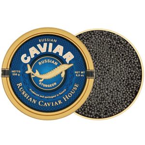 Черная икра русского осетра Классик Русский Икорный Дом 250 г - Россия