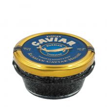 Икра чёрная зернистая осетровая Russian Caviar House русского осетра Классик - 113 г (Россия)