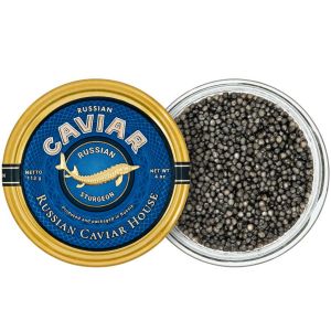 Черная икра русского осетра Классик Русский Икорный Дом 113 г - Россия