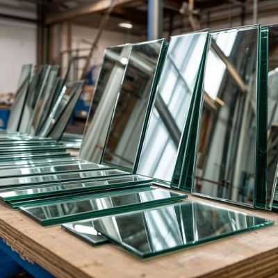 Резка зеркала в размер