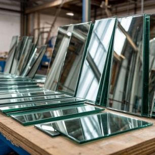 Резка зеркала в размер