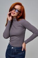 Водолазка женская 14439 [темно-серый]