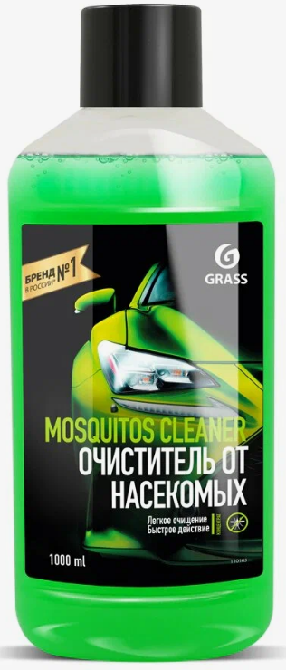 GRASS Летний стеклоомыватель "Mosquitos Cleaner" (концентрат), 1л