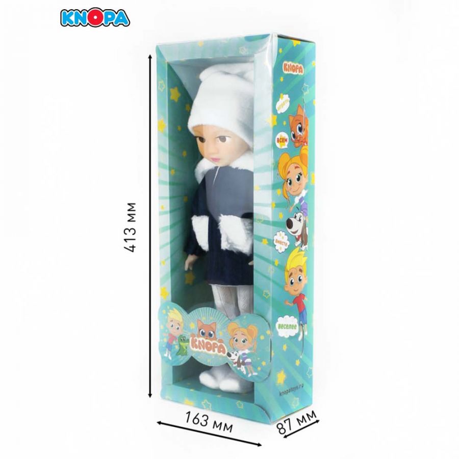 Кукла Элис зимняя. КНОПА