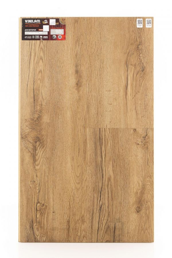 Виниловый ламинат Vinilam Дуб Витория Glue 33808