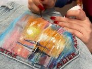 мастер класс по кастомизации джинсов Ульяновск