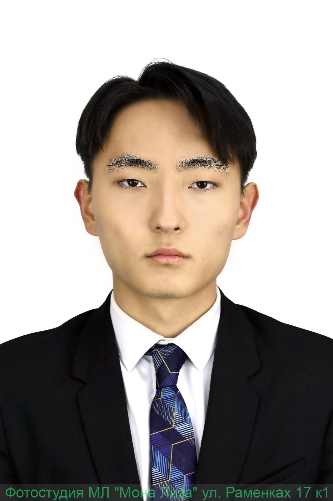 Портретная съёмка мужчины