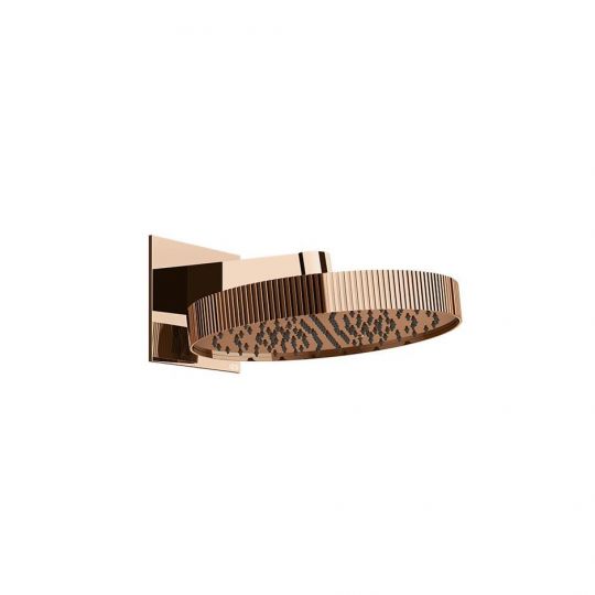 Верхний душ Gessi Incastri Rigato 75149 настенный короткий кронштейн схема 1