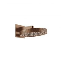 Верхний душ Gessi Incastri Rigato 75149 настенный короткий кронштейн схема 8