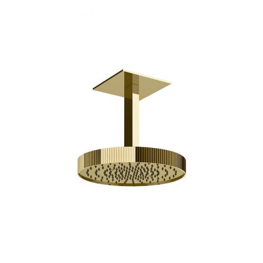 Верхний душ Gessi Incastri Rigato 75170 потолочный высота 11-190 см схема 9