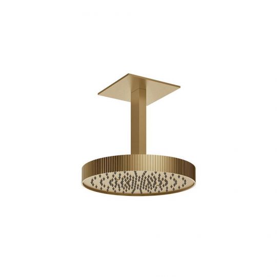 Верхний душ Gessi Incastri Rigato 75170 потолочный высота 11-190 см схема 11