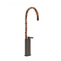 Смеситель для раковины Gessi Jacqueline 77009 высокий с высоким поворотным изливом и металлическим вентилем схема 4