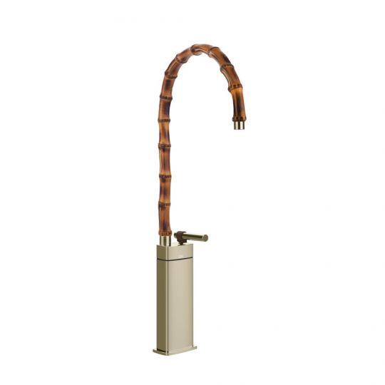 Смеситель для раковины Gessi Jacqueline 77009 высокий с высоким поворотным изливом и металлическим вентилем схема 7