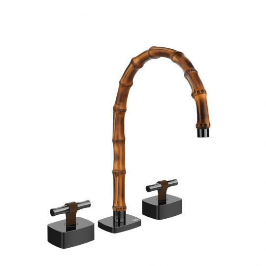 Смеситель для раковины Gessi Jacqueline 77017 со средним изливом и металлическим Т-образным вентилем на 3 отверстия схема 3 Смеситель для раковины Gessi Jacqueline 77017 со средним изливом и металлическим Т-образным вентилем на 3 отверстия схема 3