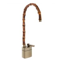 Смеситель для раковины Gessi Jacqueline 77033 средний с высоким поворотным изливом и металлическим вентилем схема 2