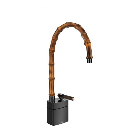 Смеситель для раковины Gessi Jacqueline 77229 средний со средним поворотным изливом и вентилем под дерево схема 3 Смеситель для раковины Gessi Jacqueline 77229 средний со средним поворотным изливом и вентилем под дерево схема 3