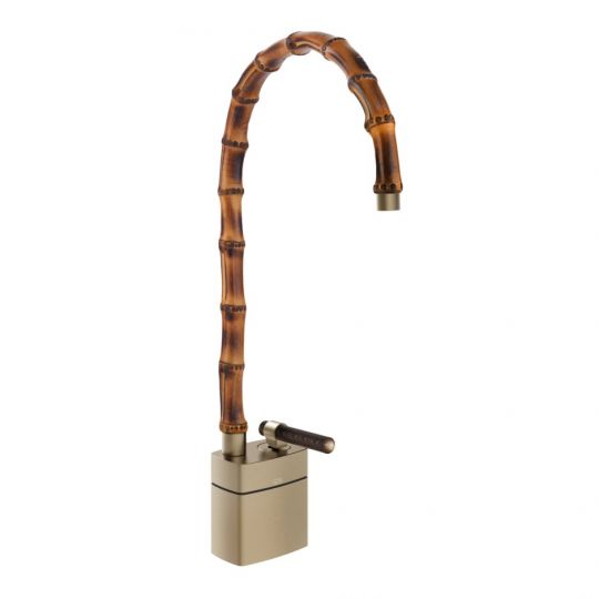 Смеситель для раковины Gessi Jacqueline 77233 средний с высоким поворотным изливом и вентилем под дерево схема 2