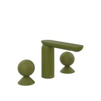 Смеситель для раковины Gessi Perle 74365 с металлическими вентилями-сферами схема 5