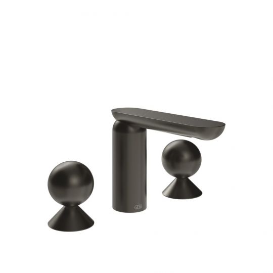 Смеситель для раковины Gessi Perle 74365 с металлическими вентилями-сферами схема 9