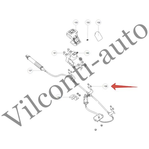 ГАЙКА TANK 500 Q32106FDE 100% ОРИГИНАЛ