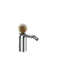 Смеситель для биде Gessi Perle 74407 с донным клапаном с вентилем из муранского стекла Battuto схема 1 Смеситель для биде Gessi Perle 74407 с донным клапаном с вентилем из муранского стекла Battuto схема 1