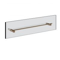 Полотенцедержатель Gessi Incastri 75515 65 см для крепления на стекло схема 14