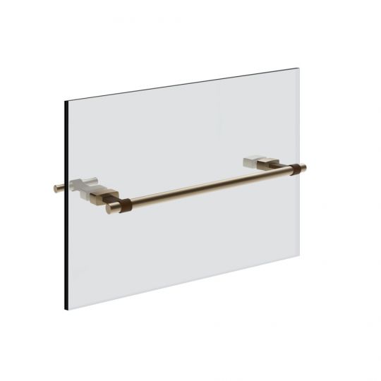 Полотенцедержатель Gessi Jacqueline 77511 30 см металлический для крепления на стекло схема 2