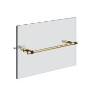 Полотенцедержатель Gessi Jacqueline 77511 30 см металлический для крепления на стекло схема 7