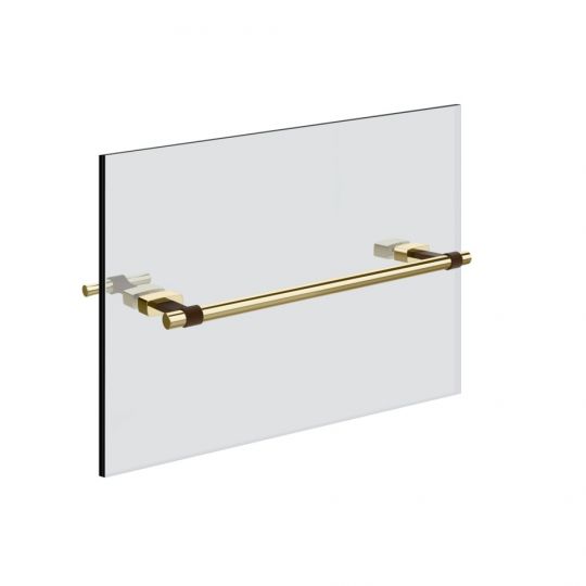 Полотенцедержатель Gessi Jacqueline 77511 30 см металлический для крепления на стекло схема 7