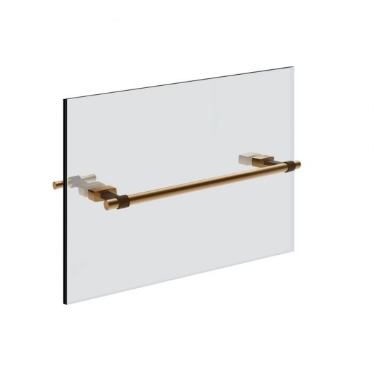 Полотенцедержатель Gessi Jacqueline 77511 30 см металлический для крепления на стекло схема 9