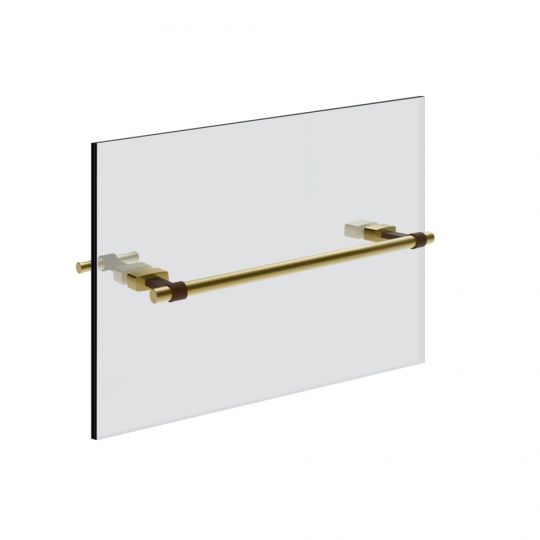 Полотенцедержатель Gessi Jacqueline 77511 30 см металлический для крепления на стекло схема 10