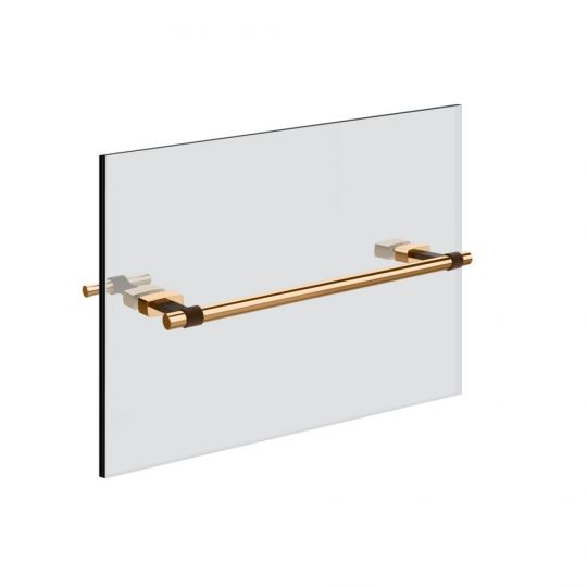 Полотенцедержатель Gessi Jacqueline 77511 30 см металлический для крепления на стекло схема 11