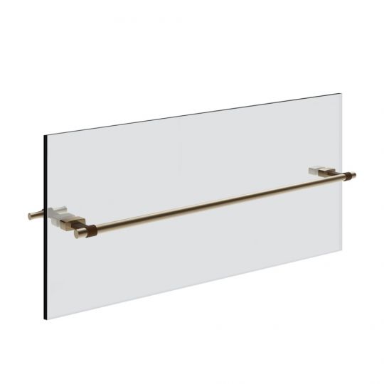 Полотенцедержатель Gessi Jacqueline 77515 60 см металлический для крепления на стекло схема 2