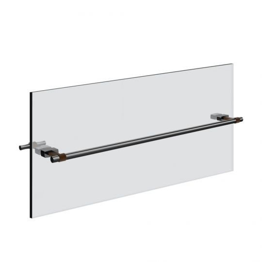 Полотенцедержатель Gessi Jacqueline 77515 60 см металлический для крепления на стекло схема 4