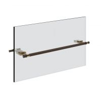 Полотенцедержатель Gessi Jacqueline 77613 под дерево 45 см для крепления на стекло схема 2