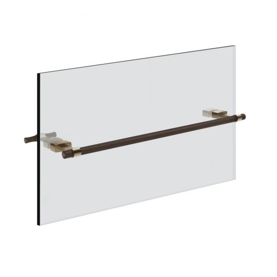 Полотенцедержатель Gessi Jacqueline 77613 под дерево 45 см для крепления на стекло схема 2