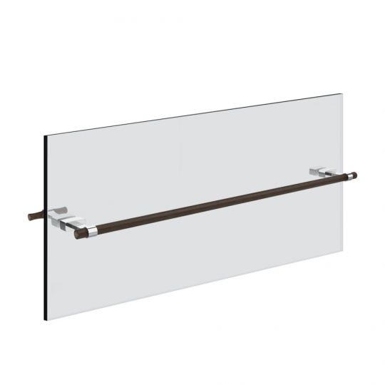 Полотенцедержатель Gessi Jacqueline 77615 под дерево 60 см для крепления на стекло схема 1