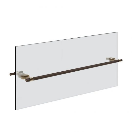 Полотенцедержатель Gessi Jacqueline 77615 под дерево 60 см для крепления на стекло схема 2