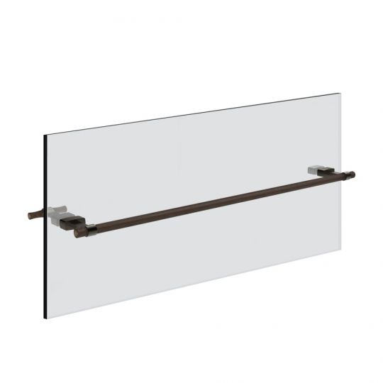 Полотенцедержатель Gessi Jacqueline 77615 под дерево 60 см для крепления на стекло схема 5