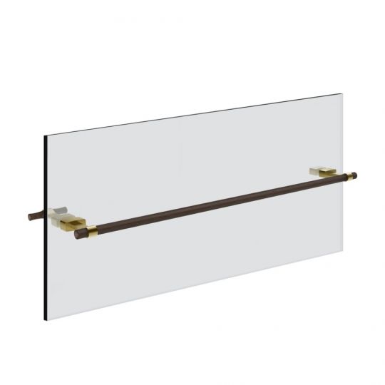 Полотенцедержатель Gessi Jacqueline 77615 под дерево 60 см для крепления на стекло схема 10