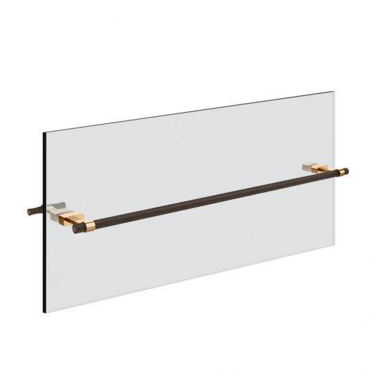 Полотенцедержатель Gessi Jacqueline 77615 под дерево 60 см для крепления на стекло схема 11
