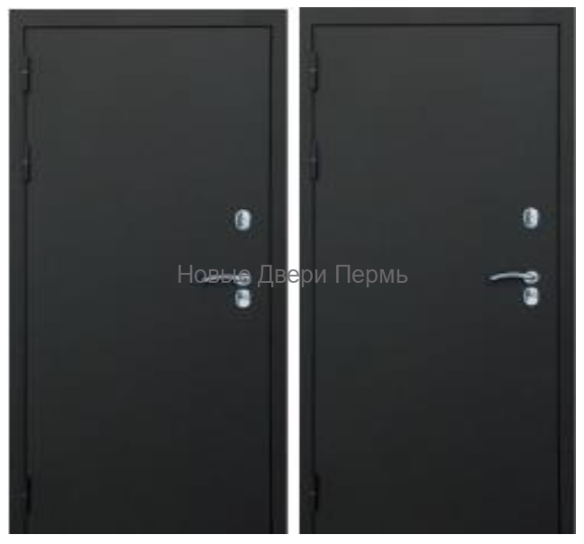 Входная дверь Аляска М/М антик медь — металлическая дверь металл/металл для квартиры и технических помещений